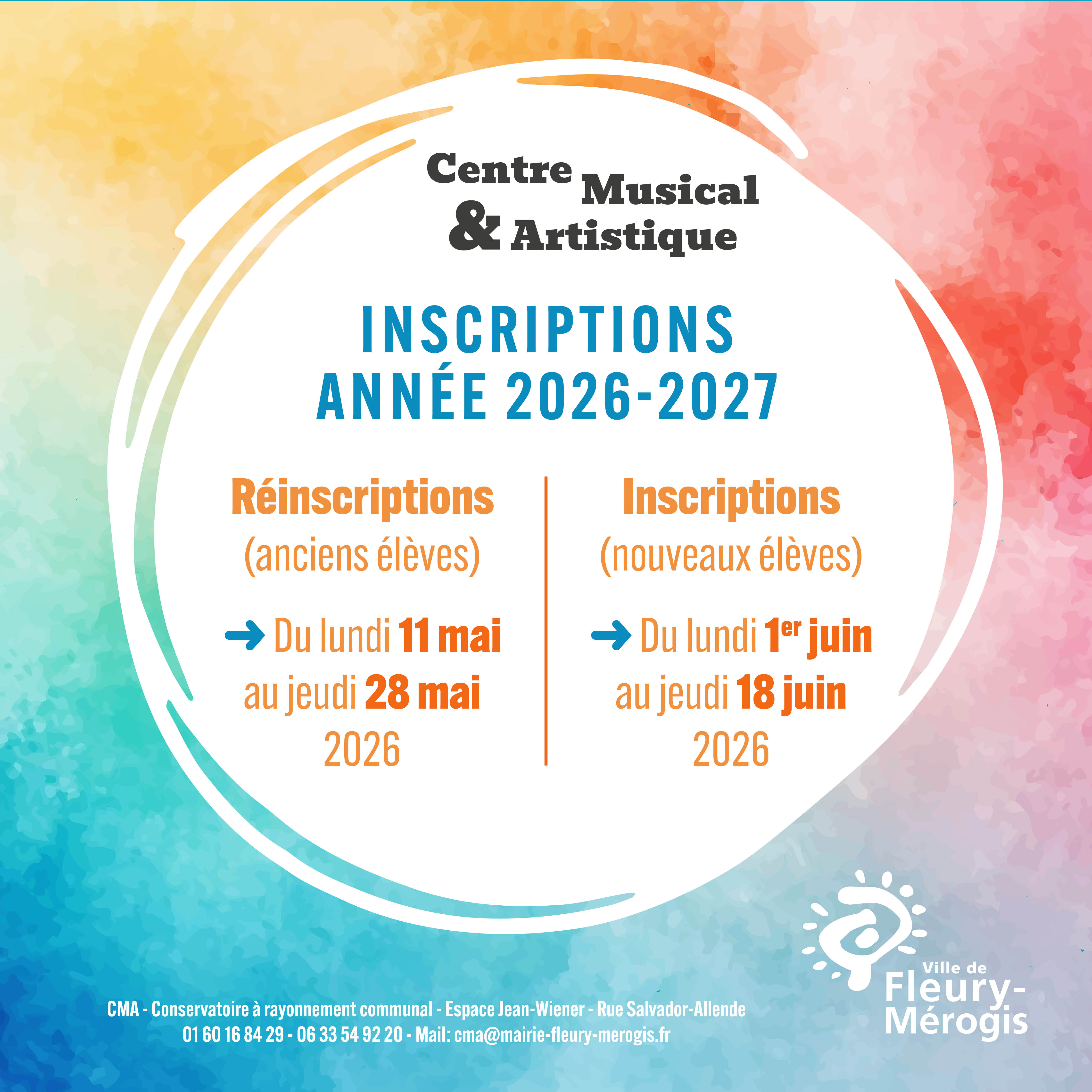 cma inscriptions FB Insta 2